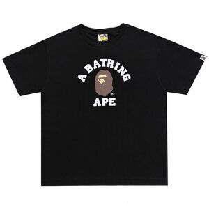 BAPE Classic College T-Shirt Black | A Bathing Ape